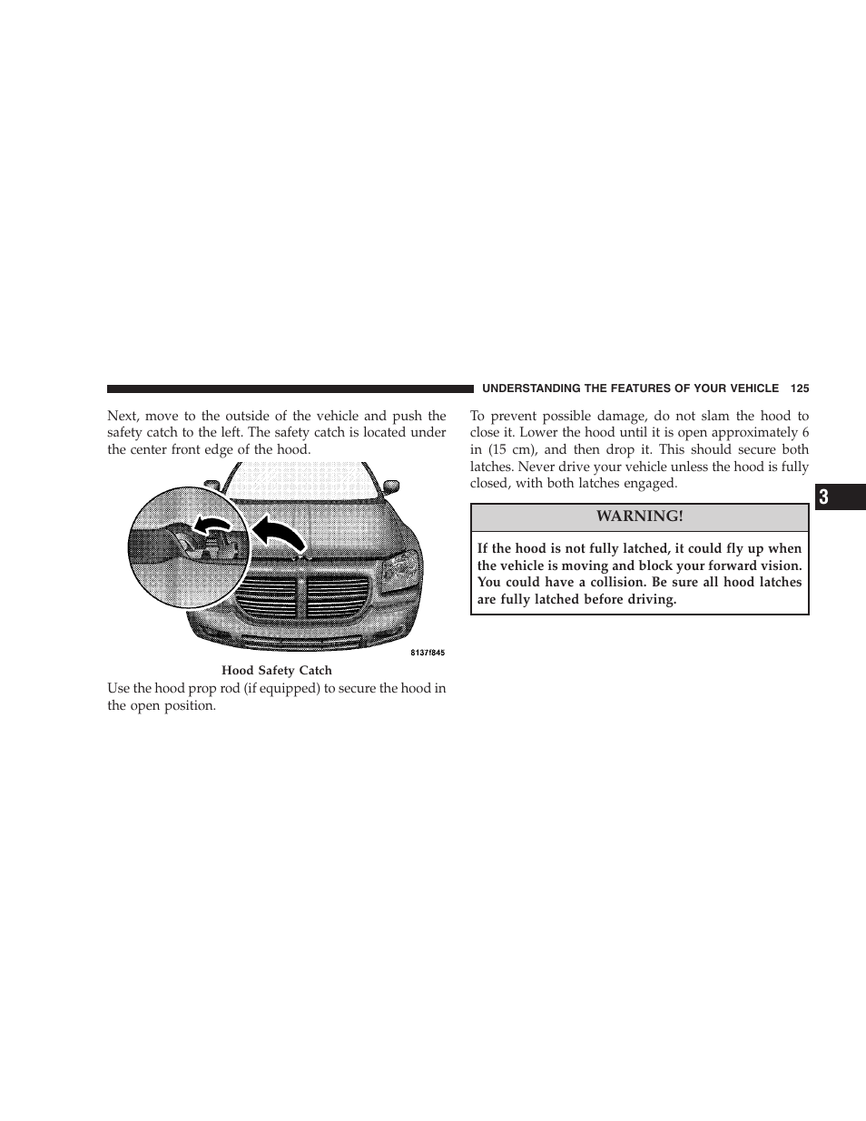 Dodge 2008 DX-49 Magnum SRT8 User Manual | Page 127 / 476