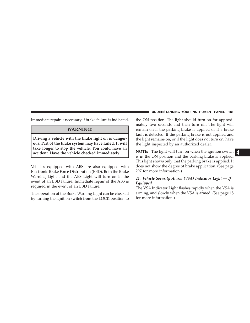 Dodge 2008 DX-49 Magnum SRT8 User Manual | Page 183 / 476