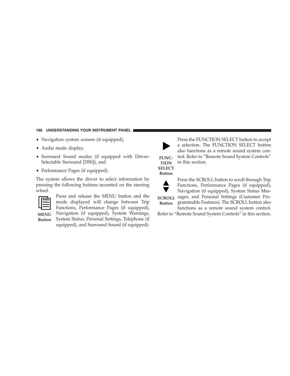Dodge 2008 DX-49 Magnum SRT8 User Manual | Page 188 / 476