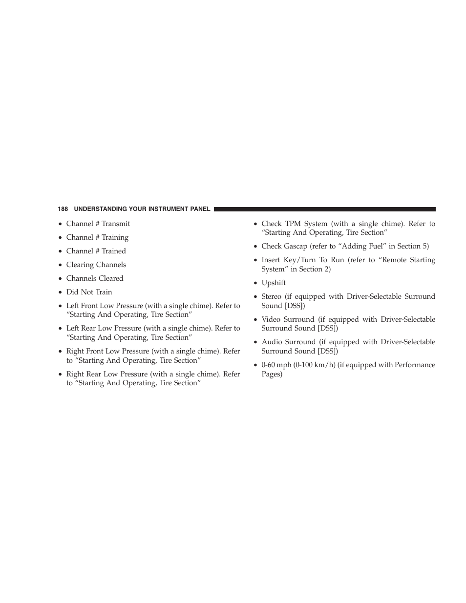 Dodge 2008 DX-49 Magnum SRT8 User Manual | Page 190 / 476