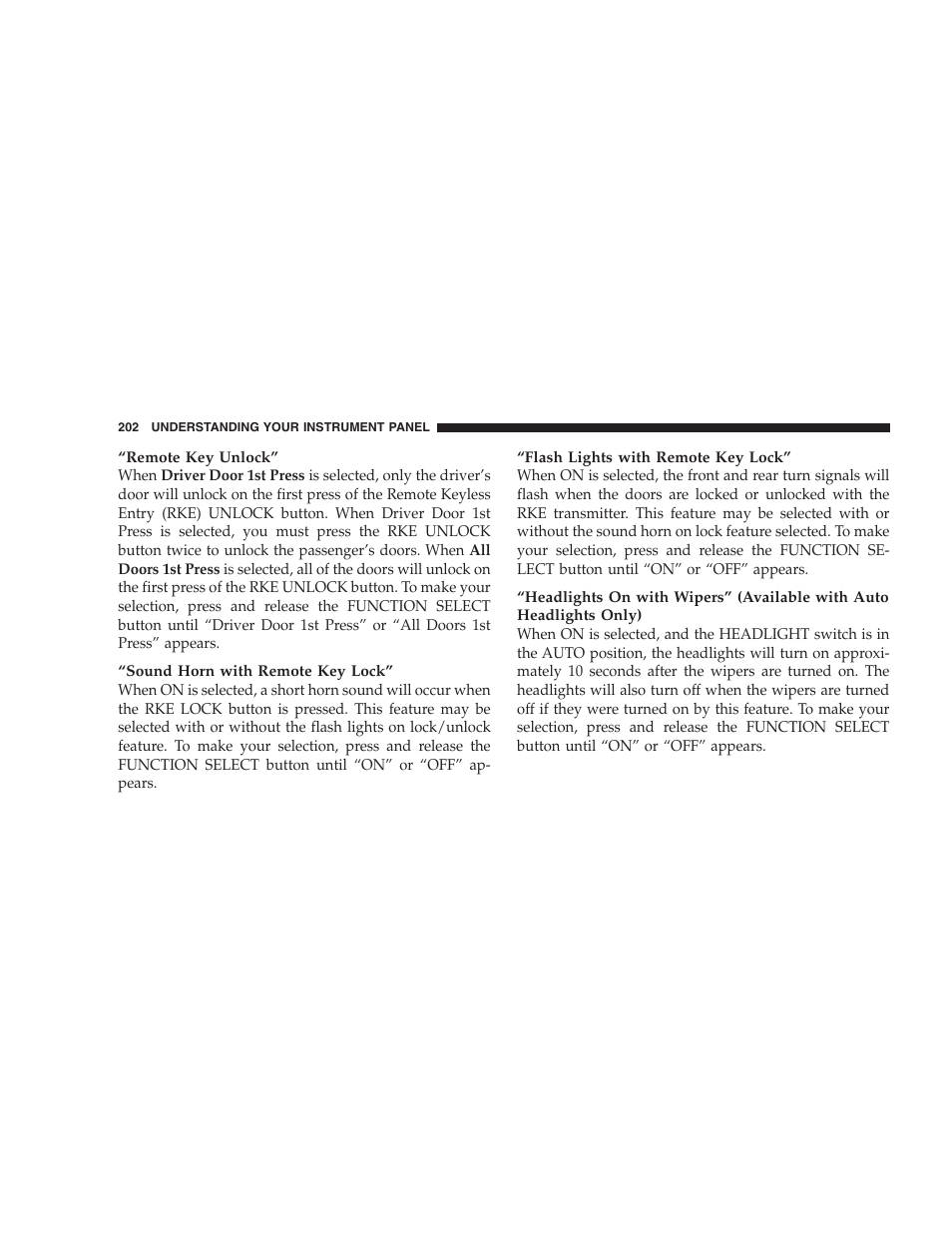 Dodge 2008 DX-49 Magnum SRT8 User Manual | Page 204 / 476