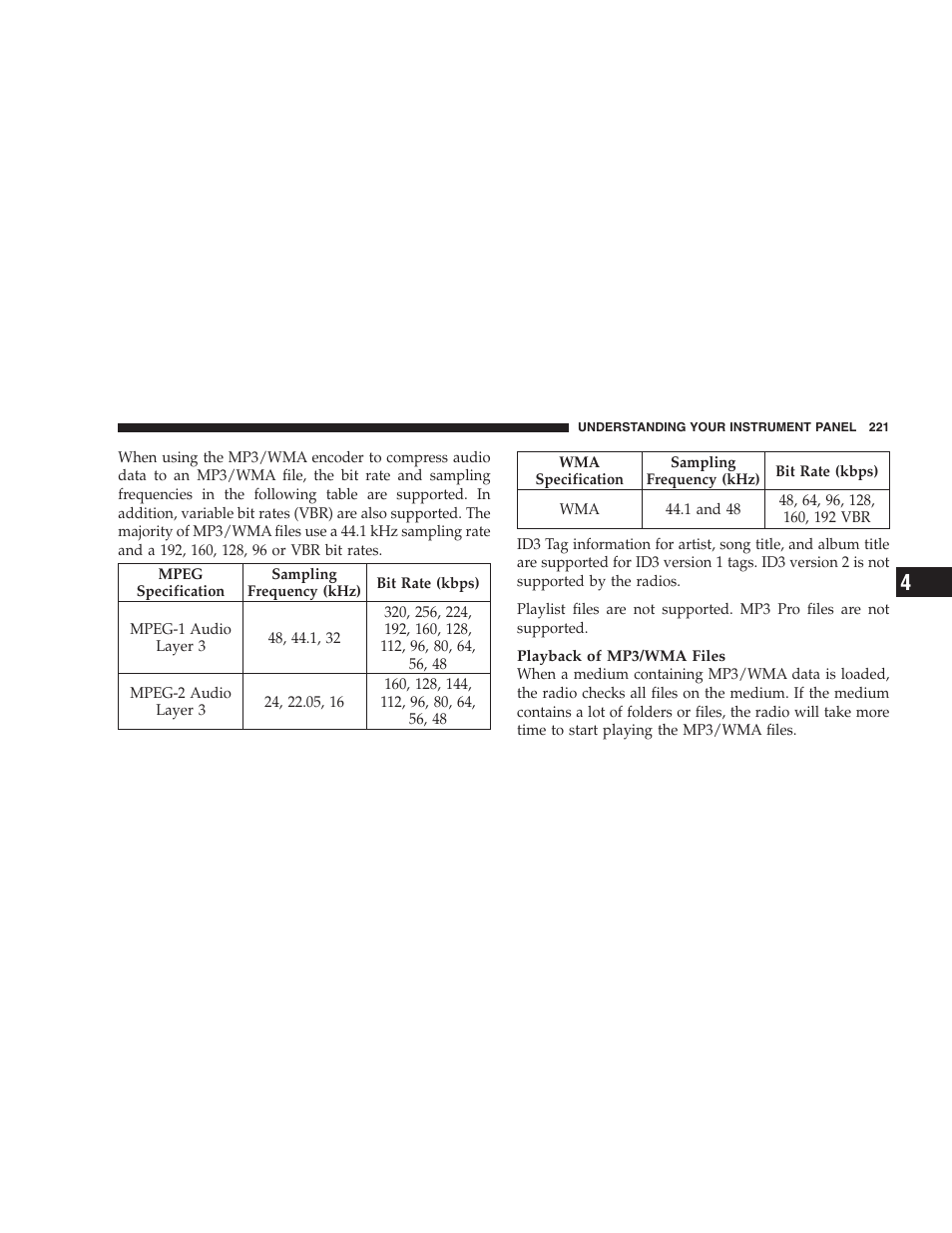 Dodge 2008 DX-49 Magnum SRT8 User Manual | Page 223 / 476