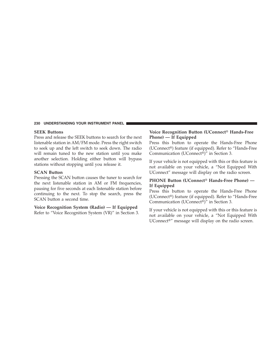 Dodge 2008 DX-49 Magnum SRT8 User Manual | Page 232 / 476