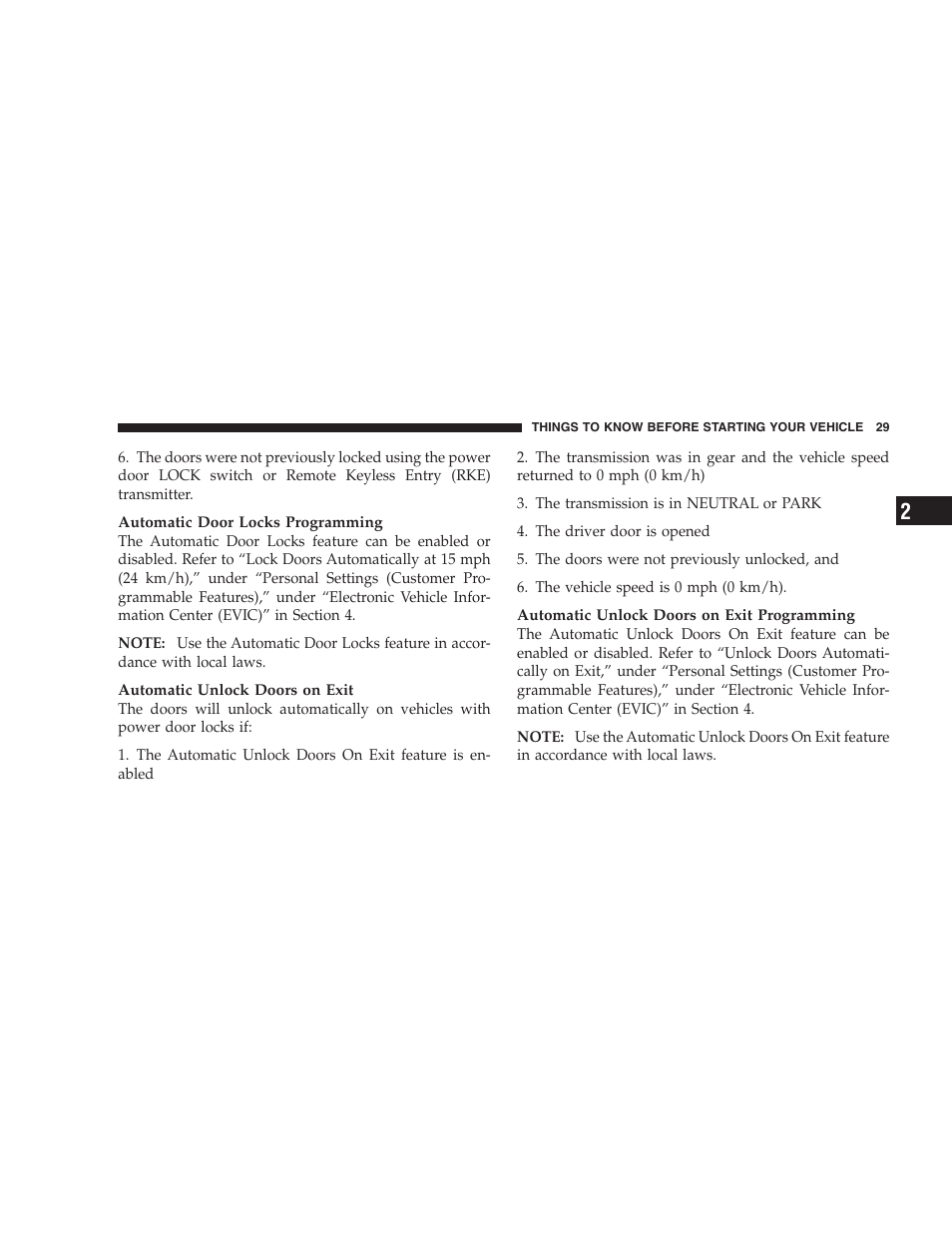 Dodge 2008 DX-49 Magnum SRT8 User Manual | Page 31 / 476