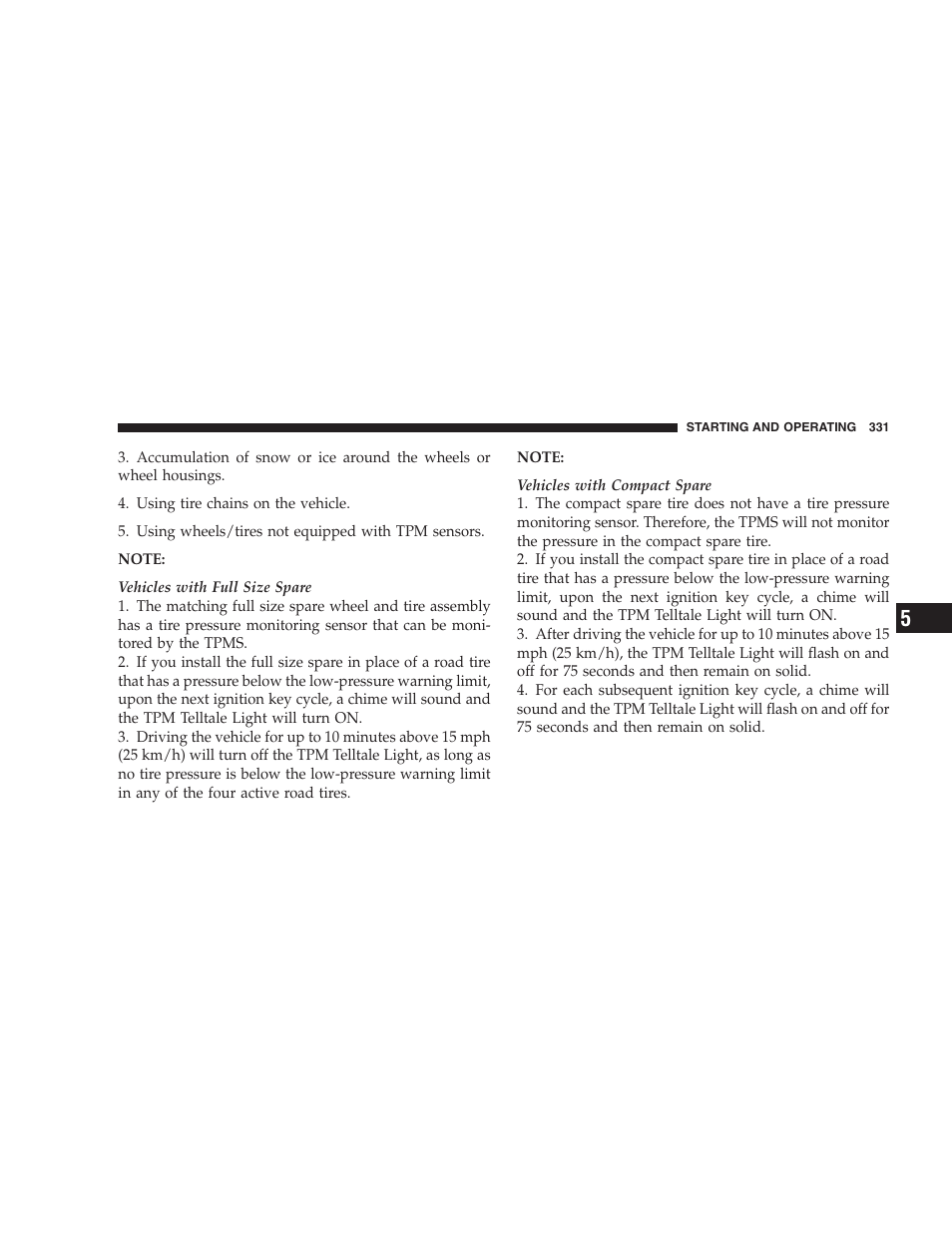 Dodge 2008 DX-49 Magnum SRT8 User Manual | Page 333 / 476