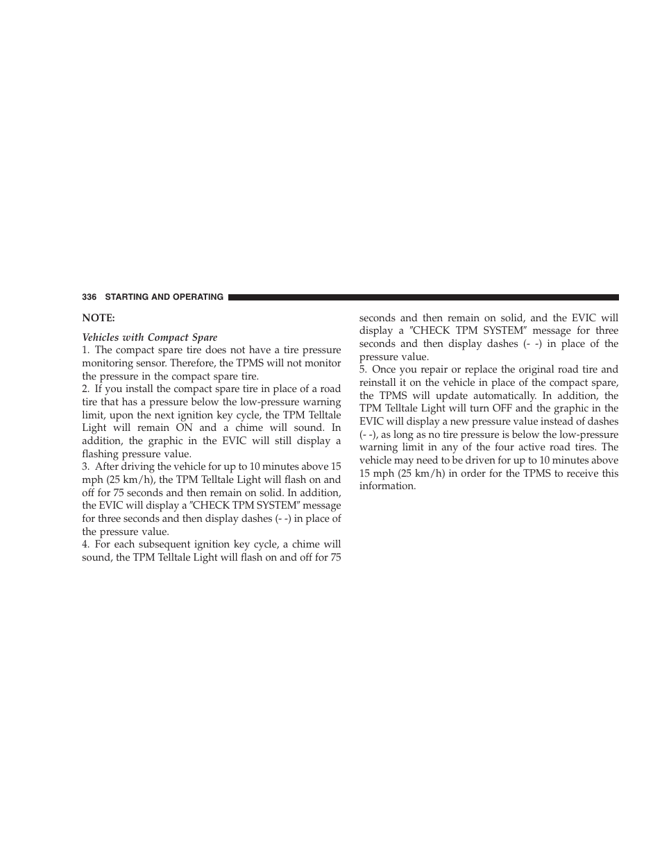 Dodge 2008 DX-49 Magnum SRT8 User Manual | Page 338 / 476