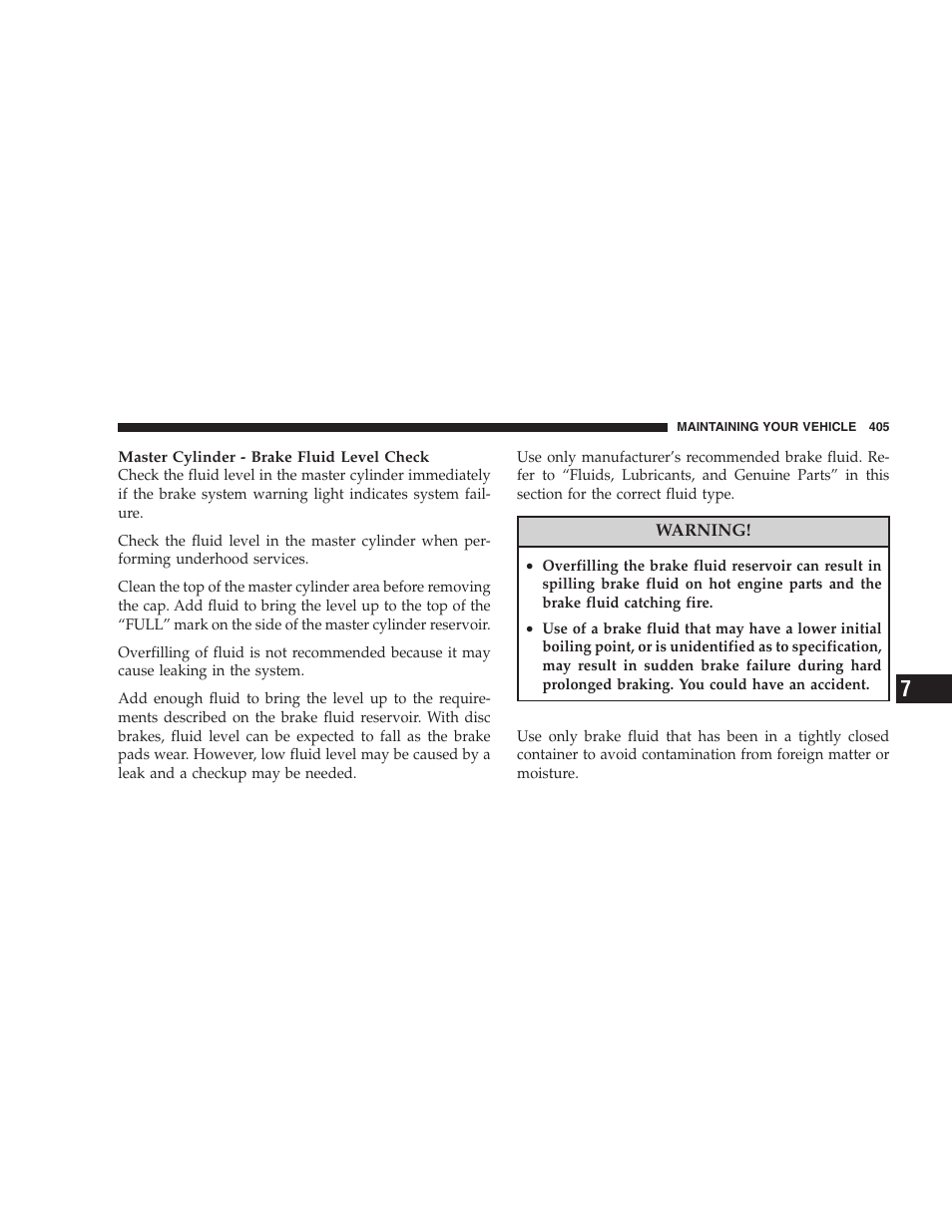 Dodge 2008 DX-49 Magnum SRT8 User Manual | Page 407 / 476