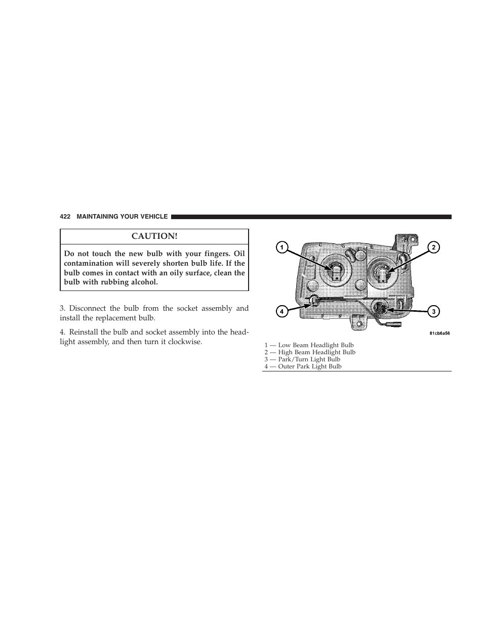 Dodge 2008 DX-49 Magnum SRT8 User Manual | Page 424 / 476