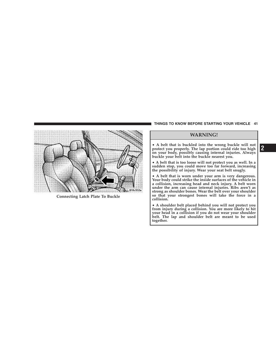 Dodge 2008 DX-49 Magnum SRT8 User Manual | Page 43 / 476