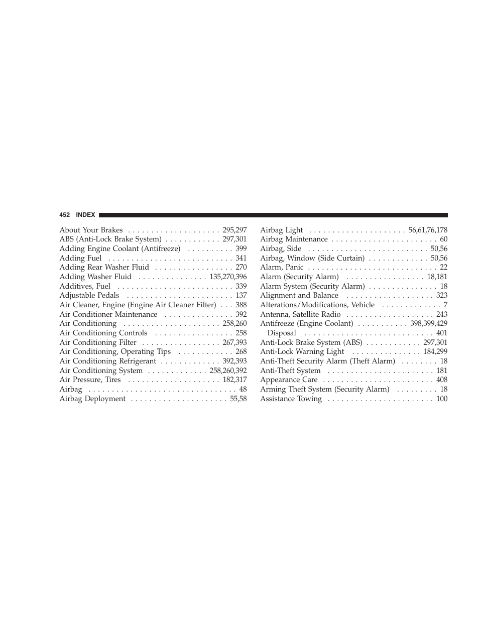 Publication order forms | Dodge 2008 DX-49 Magnum SRT8 User Manual | Page 454 / 476