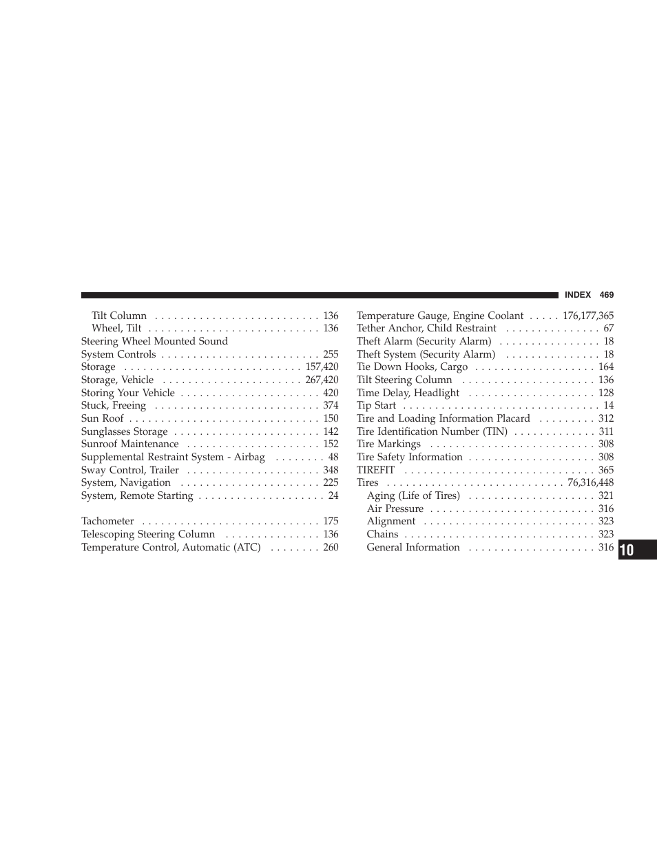 Dodge 2008 DX-49 Magnum SRT8 User Manual | Page 471 / 476