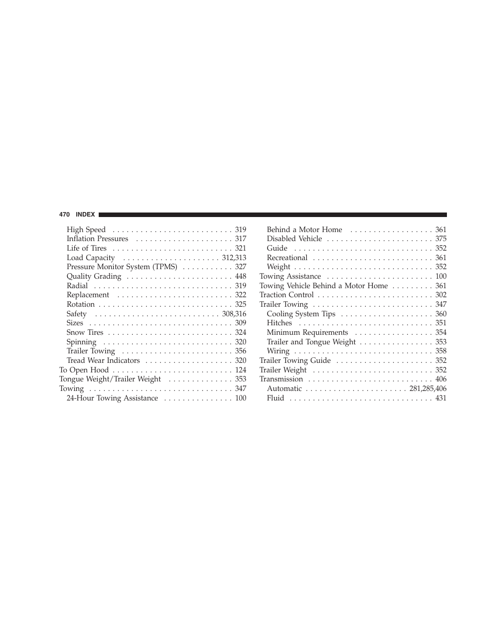 Dodge 2008 DX-49 Magnum SRT8 User Manual | Page 472 / 476