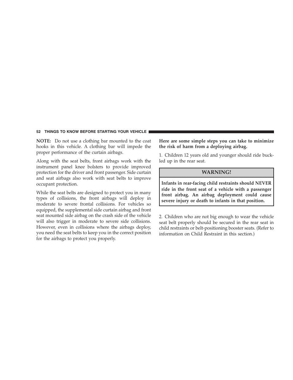 Dodge 2008 DX-49 Magnum SRT8 User Manual | Page 54 / 476