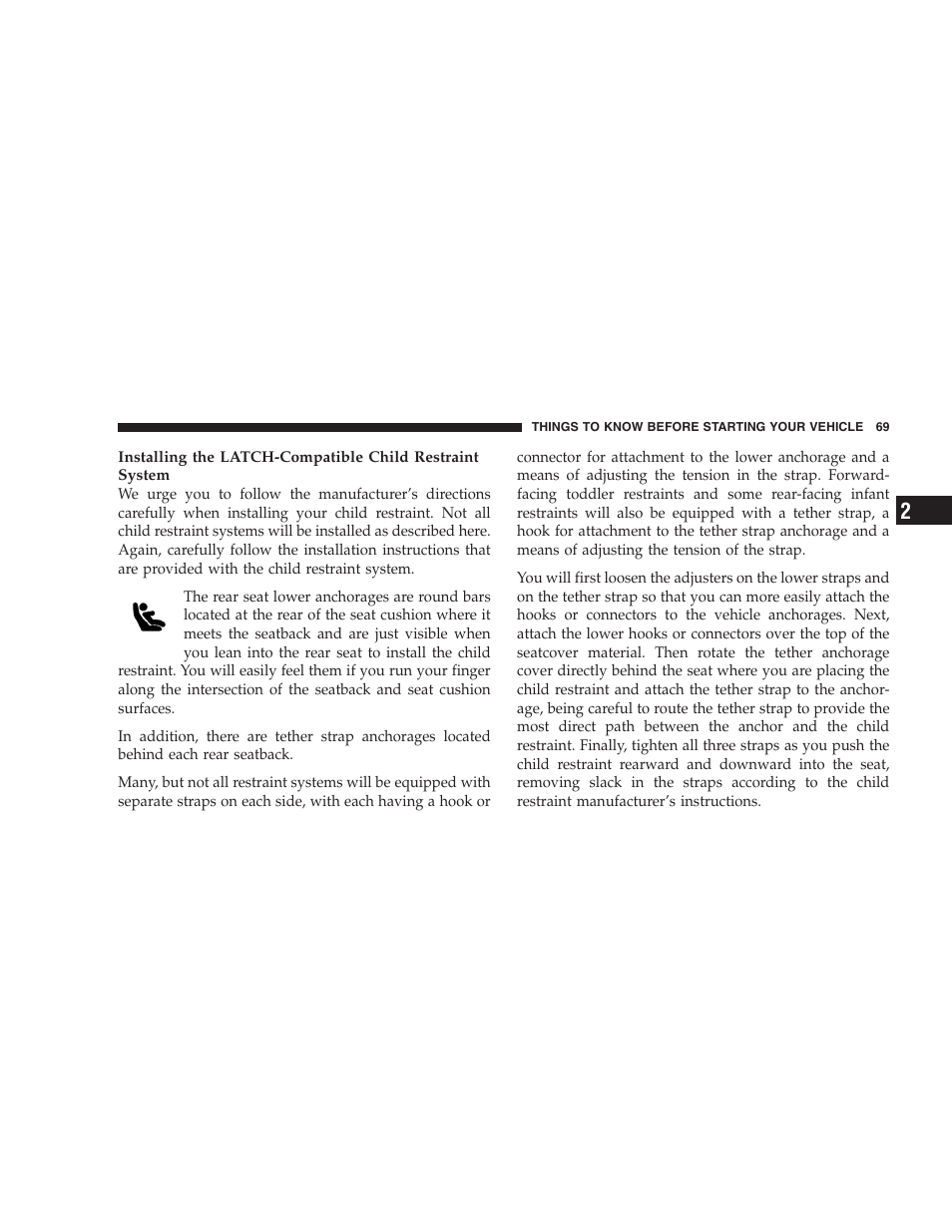 Dodge 2008 DX-49 Magnum SRT8 User Manual | Page 71 / 476