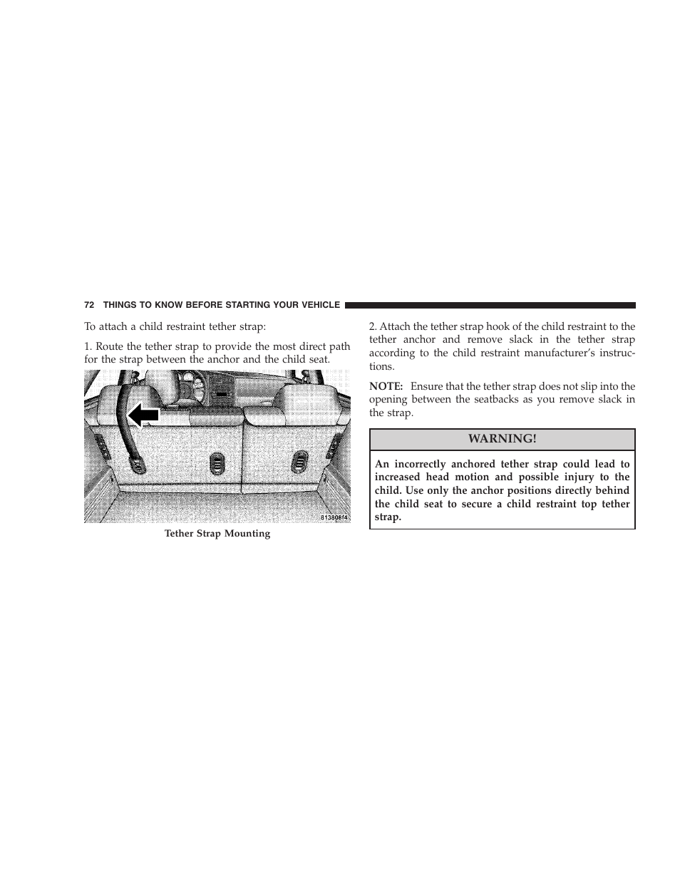 Dodge 2008 DX-49 Magnum SRT8 User Manual | Page 74 / 476