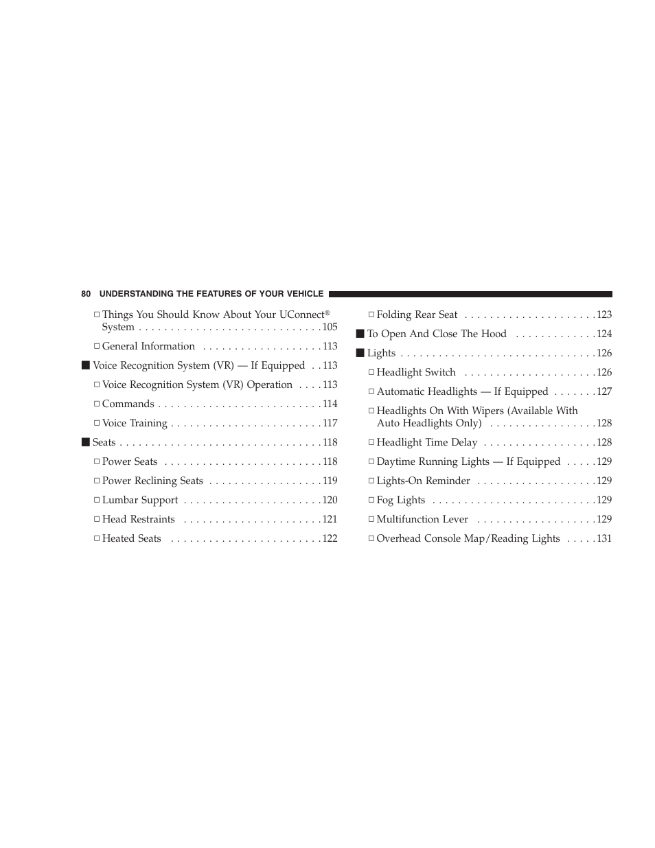 Dodge 2008 DX-49 Magnum SRT8 User Manual | Page 82 / 476