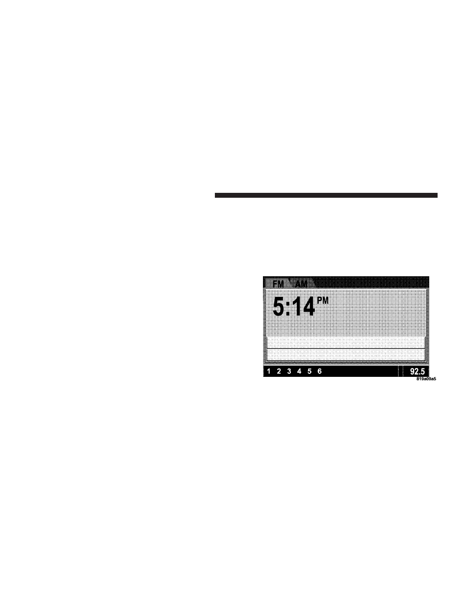 Audio clock display | Dodge 2007 Magnum SRT8 User Manual | Page 177 / 380