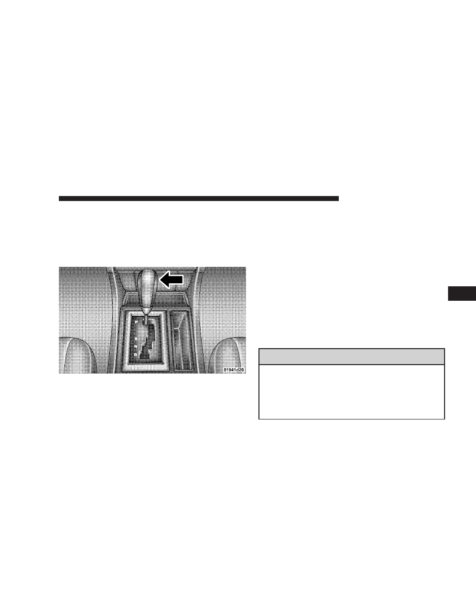 5 speed automatic transmission | Dodge 2007 Magnum SRT8 User Manual | Page 212 / 380
