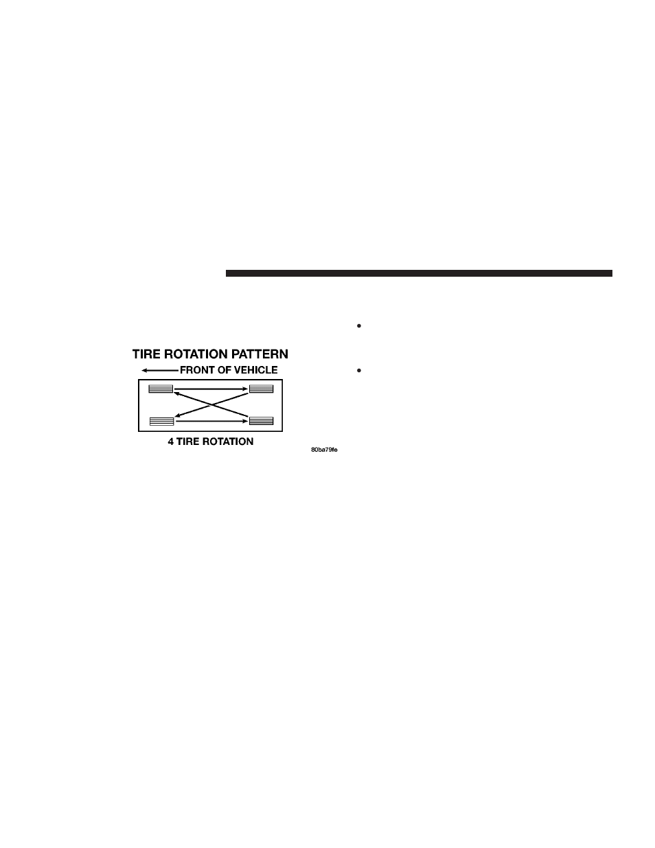 Tire rotation - all season tires, Tire pressure monitor system (tpms) - if equipped, Tire rotation — all season tires | Tire pressure monitor system (tpms) — if, Equipped | Dodge 2007 Magnum SRT8 User Manual | Page 247 / 380