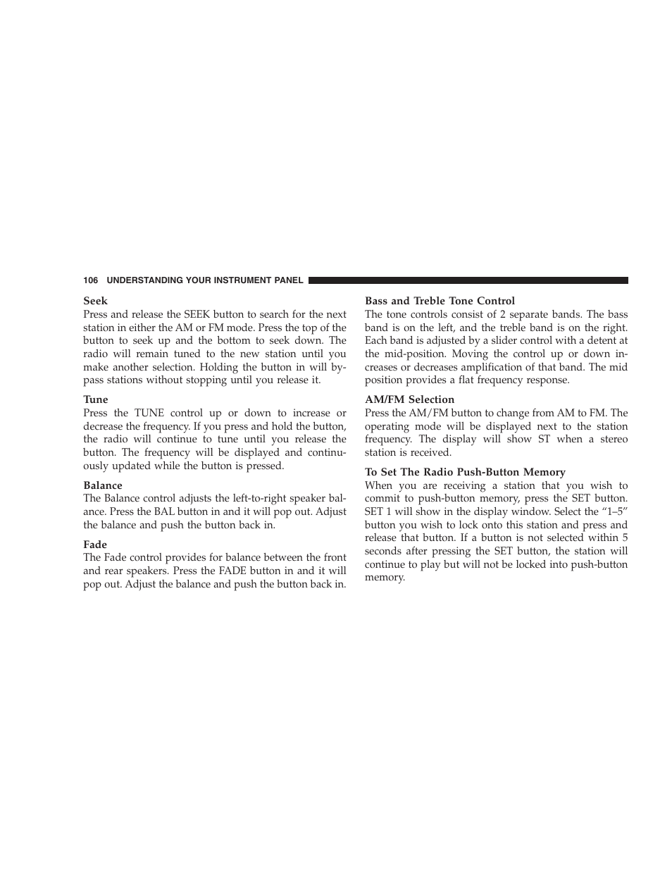 Dodge 2004 Intrepid User Manual | Page 106 / 249