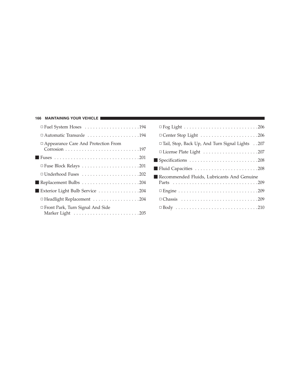 Dodge 2004 Intrepid User Manual | Page 166 / 249