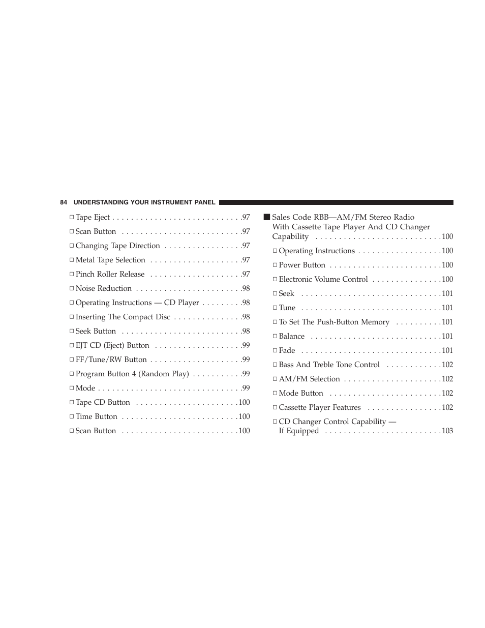 Dodge 2004 Intrepid User Manual | Page 84 / 249