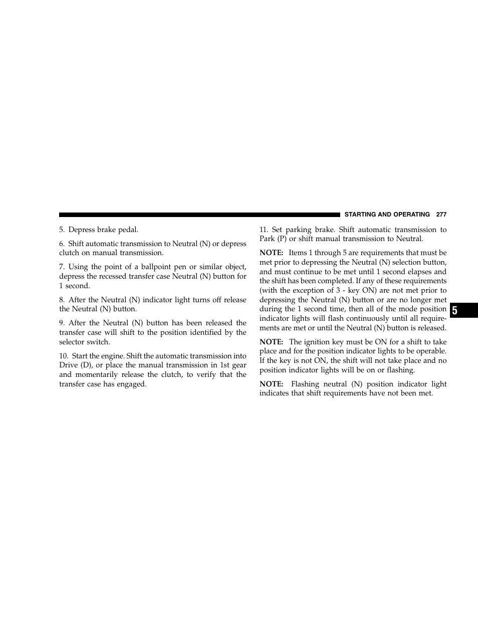 Dodge 2006 Dakota User Manual | Page 277 / 408