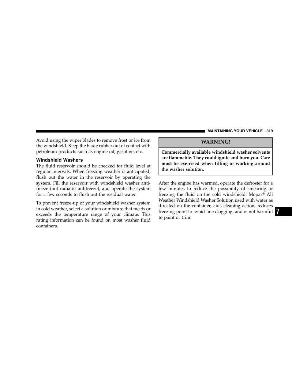 Dodge 2006 Dakota User Manual | Page 319 / 408