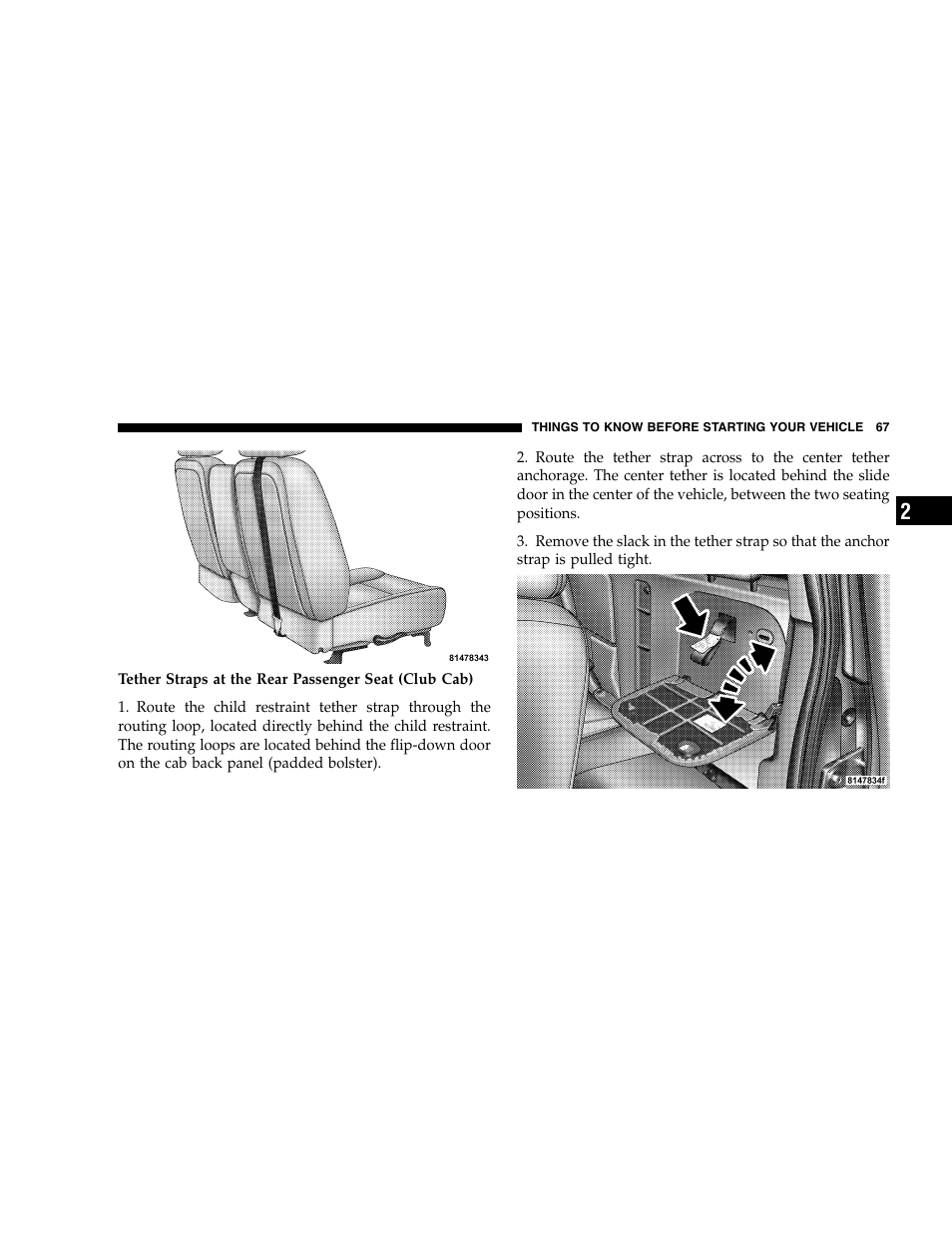 Dodge 2006 Dakota User Manual | Page 67 / 408