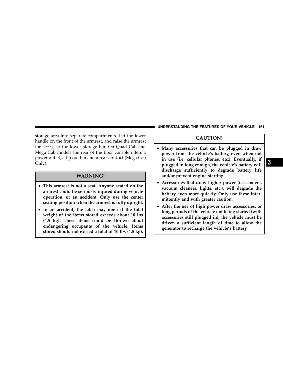 Dodge 2007 Ram 2500 User Manual | Page 161 / 496
