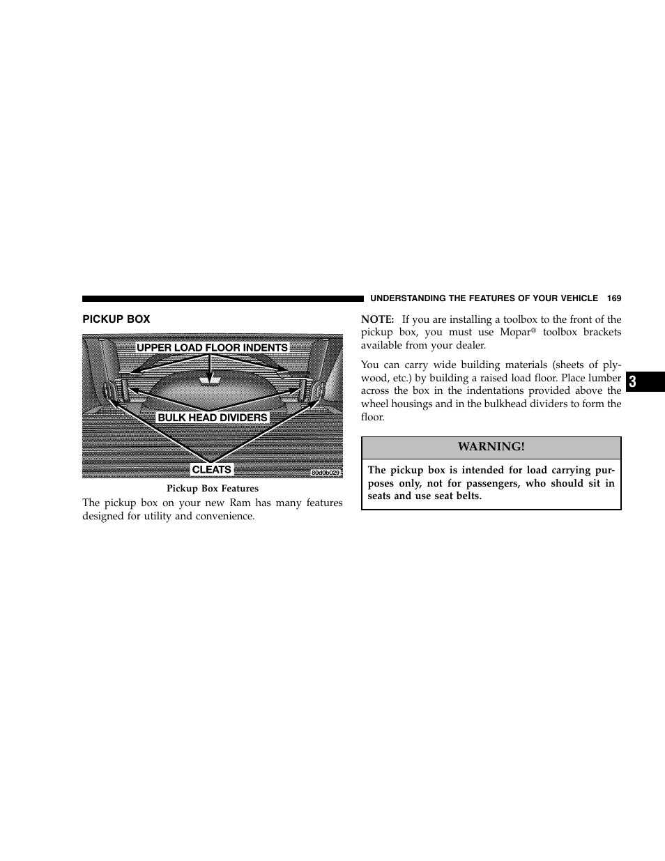 Dodge 2007 Ram 2500 User Manual | Page 169 / 496