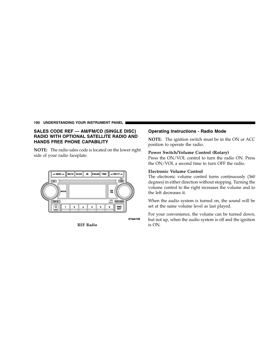 Dodge 2007 Ram 2500 User Manual | Page 190 / 496