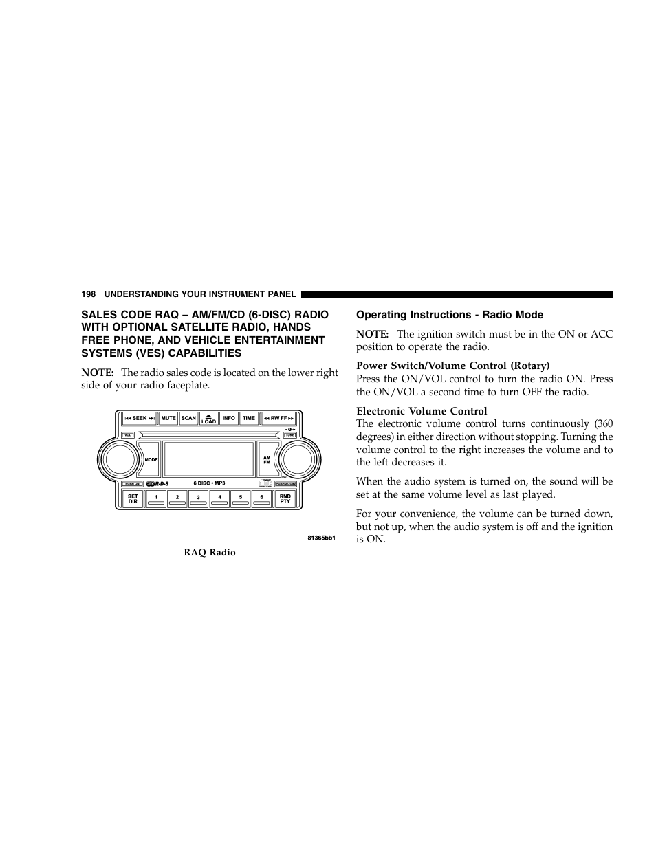 Dodge 2007 Ram 2500 User Manual | Page 198 / 496
