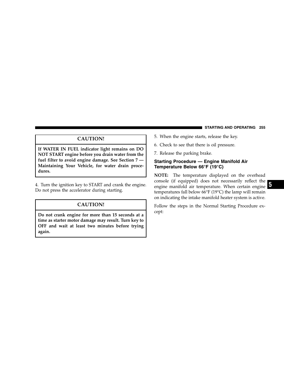 Dodge 2007 Ram 2500 User Manual | Page 255 / 496