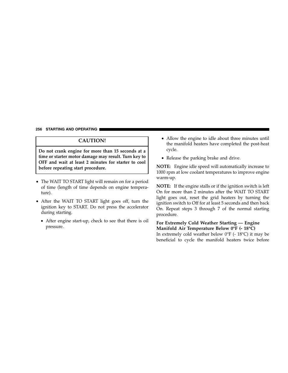 Dodge 2007 Ram 2500 User Manual | Page 256 / 496