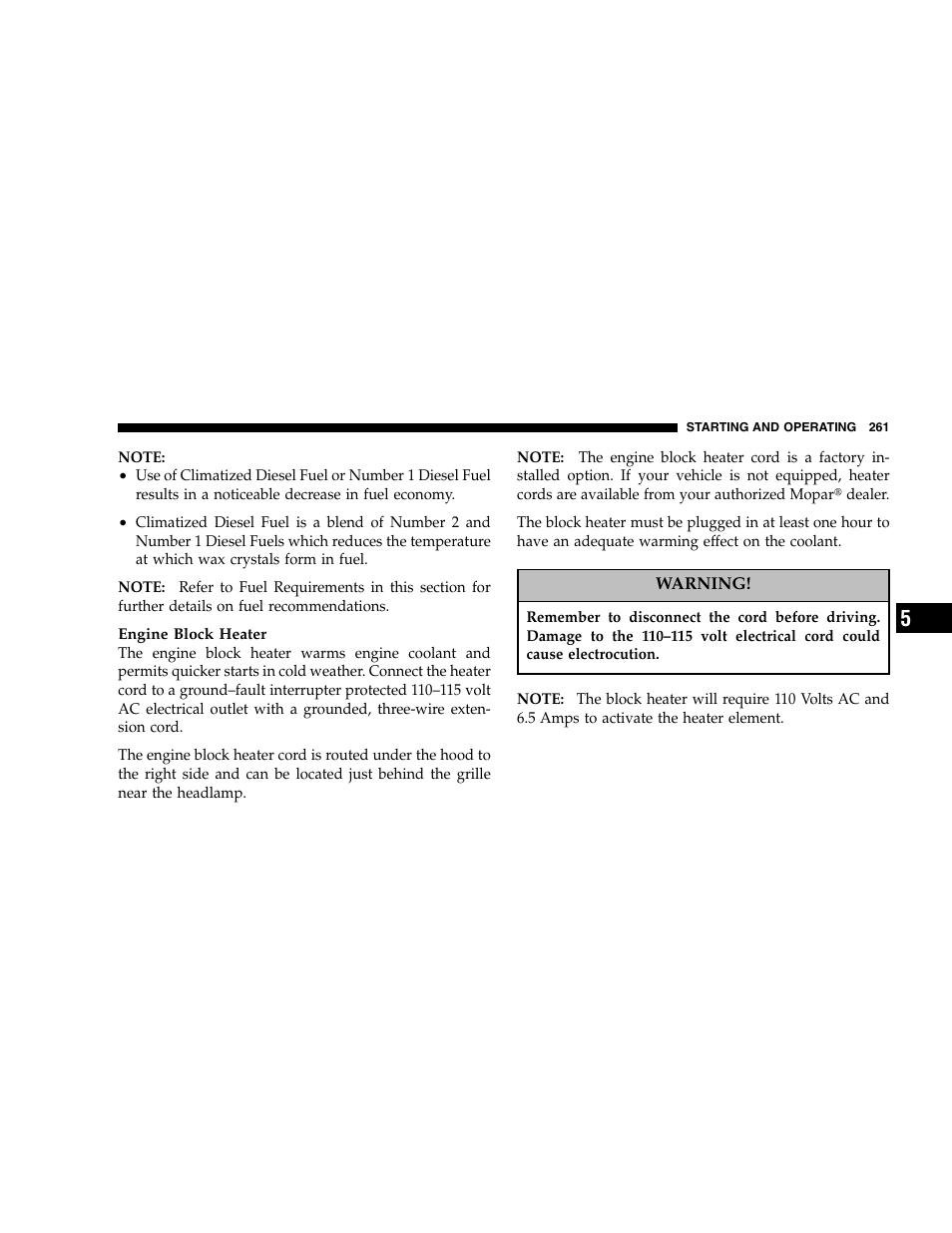 Dodge 2007 Ram 2500 User Manual | Page 261 / 496
