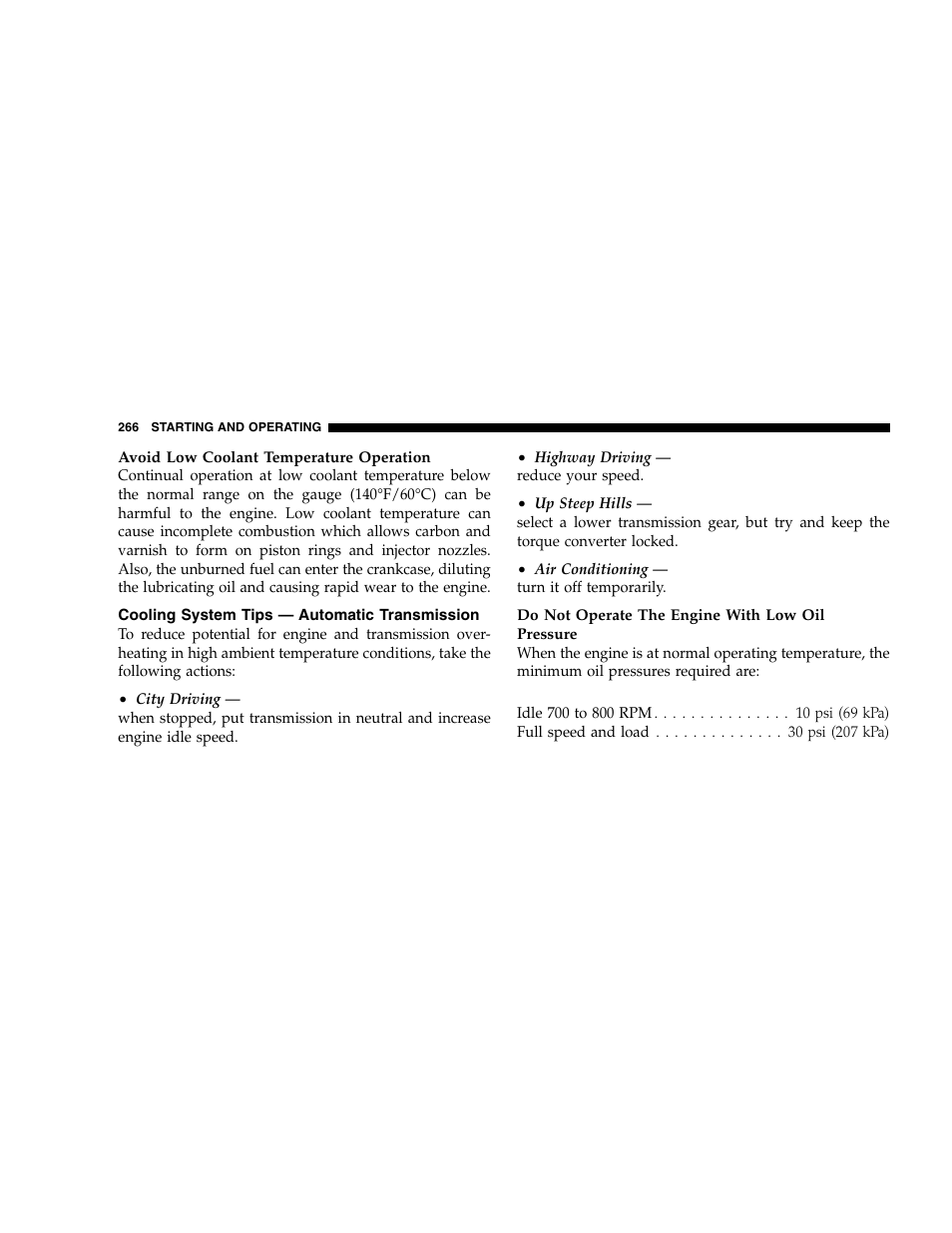 Dodge 2007 Ram 2500 User Manual | Page 266 / 496