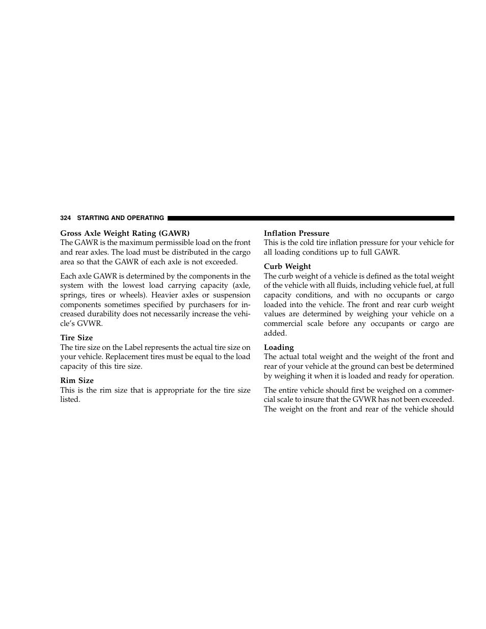 Dodge 2007 Ram 2500 User Manual | Page 324 / 496