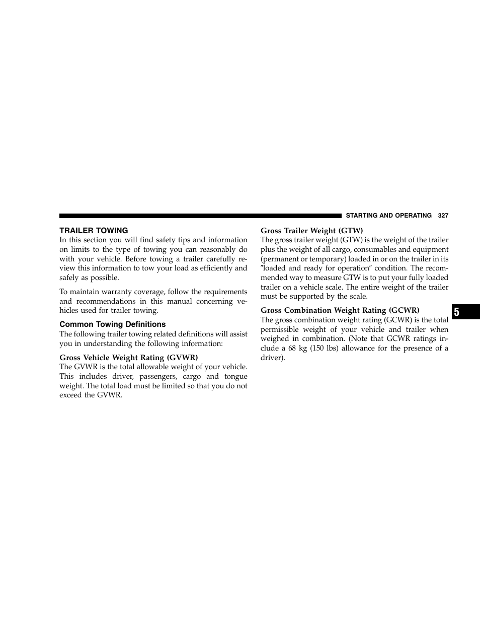 Dodge 2007 Ram 2500 User Manual | Page 327 / 496