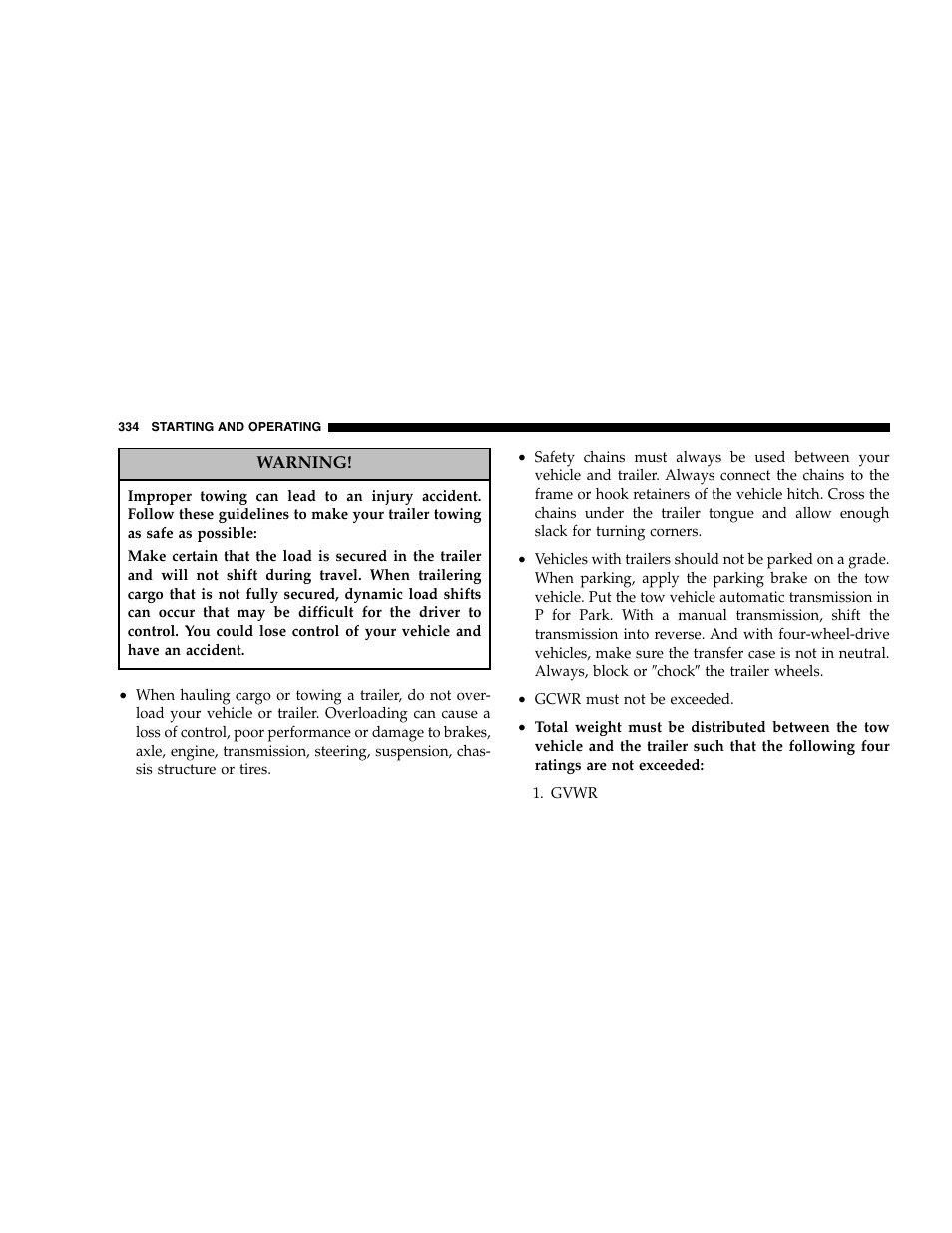Dodge 2007 Ram 2500 User Manual | Page 334 / 496
