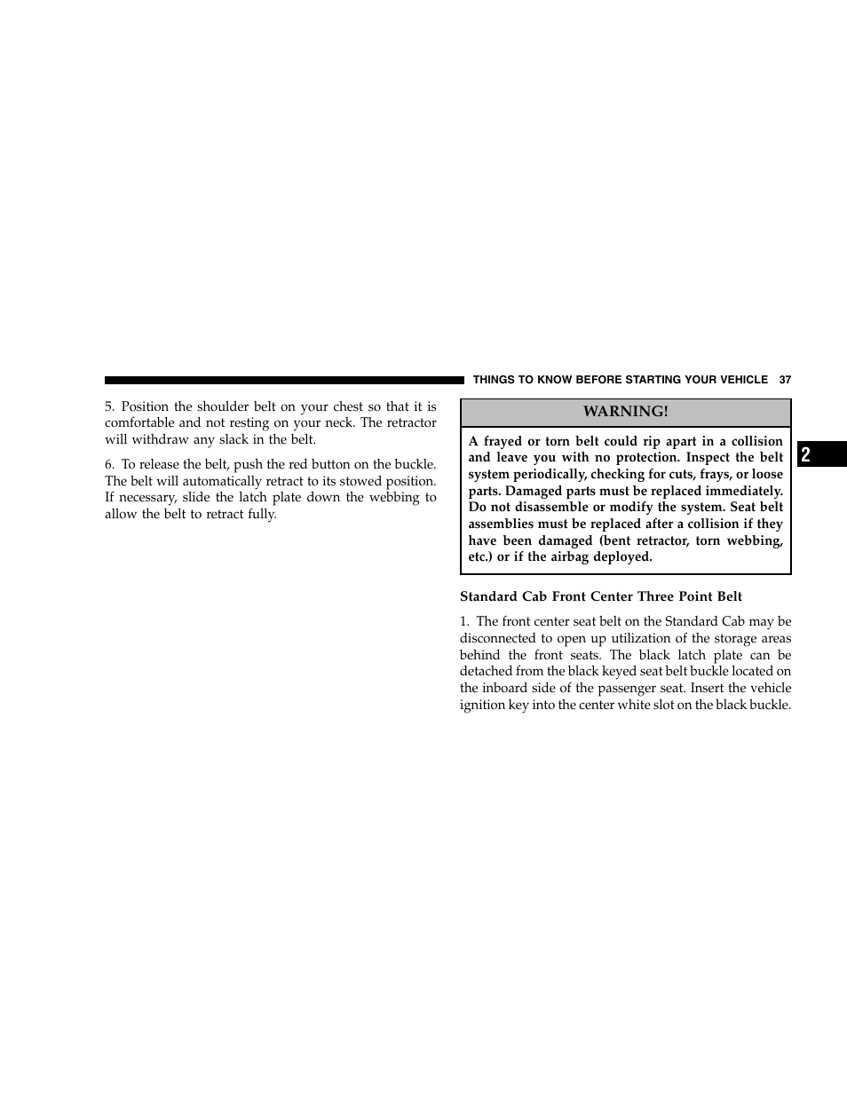 Dodge 2007 Ram 2500 User Manual | Page 37 / 496