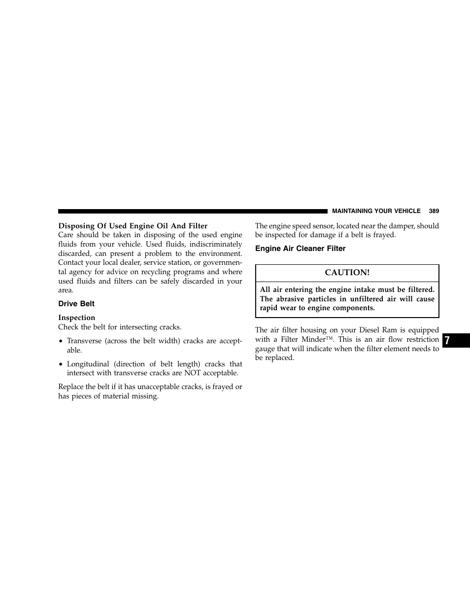 Dodge 2007 Ram 2500 User Manual | Page 389 / 496