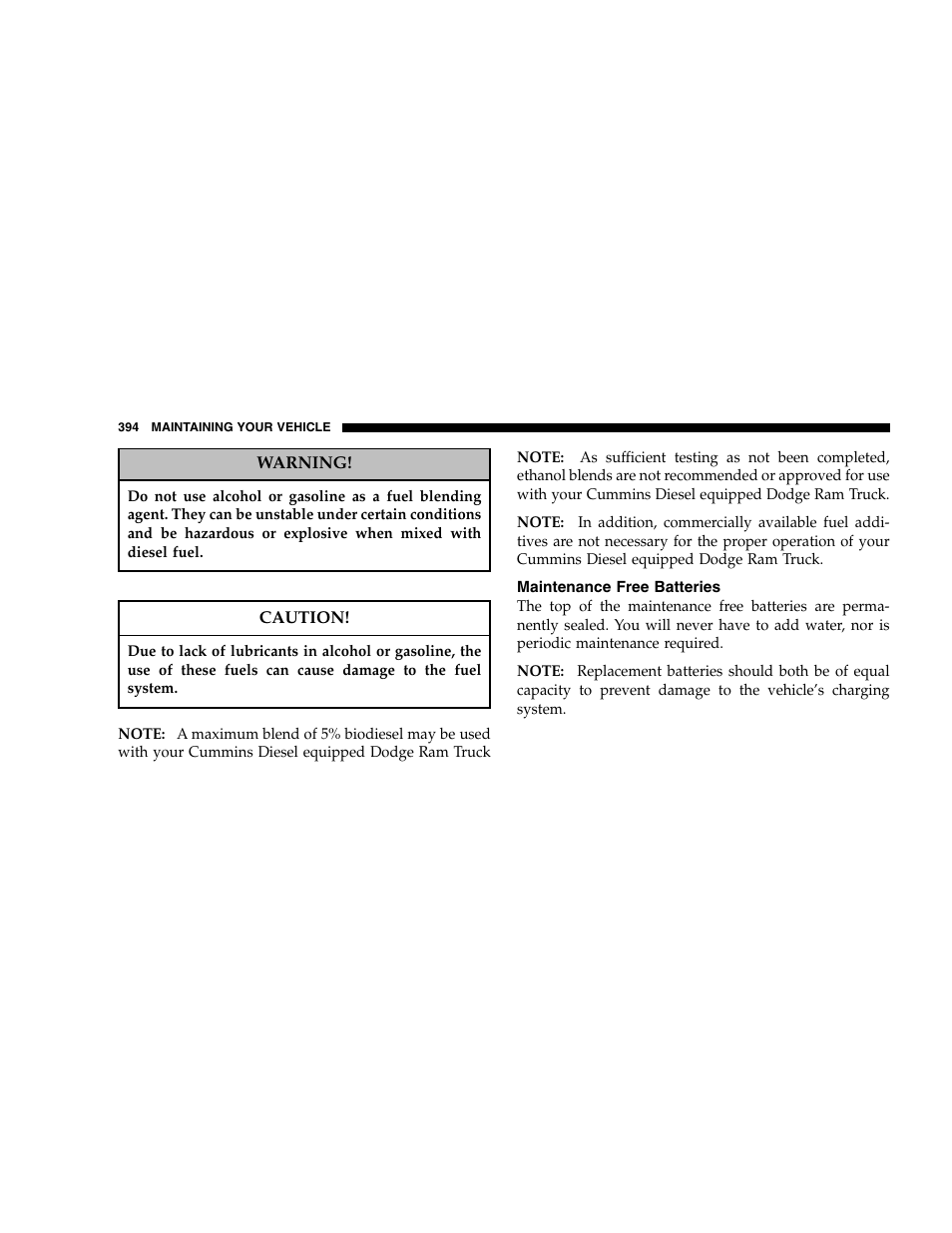 Dodge 2007 Ram 2500 User Manual | Page 394 / 496
