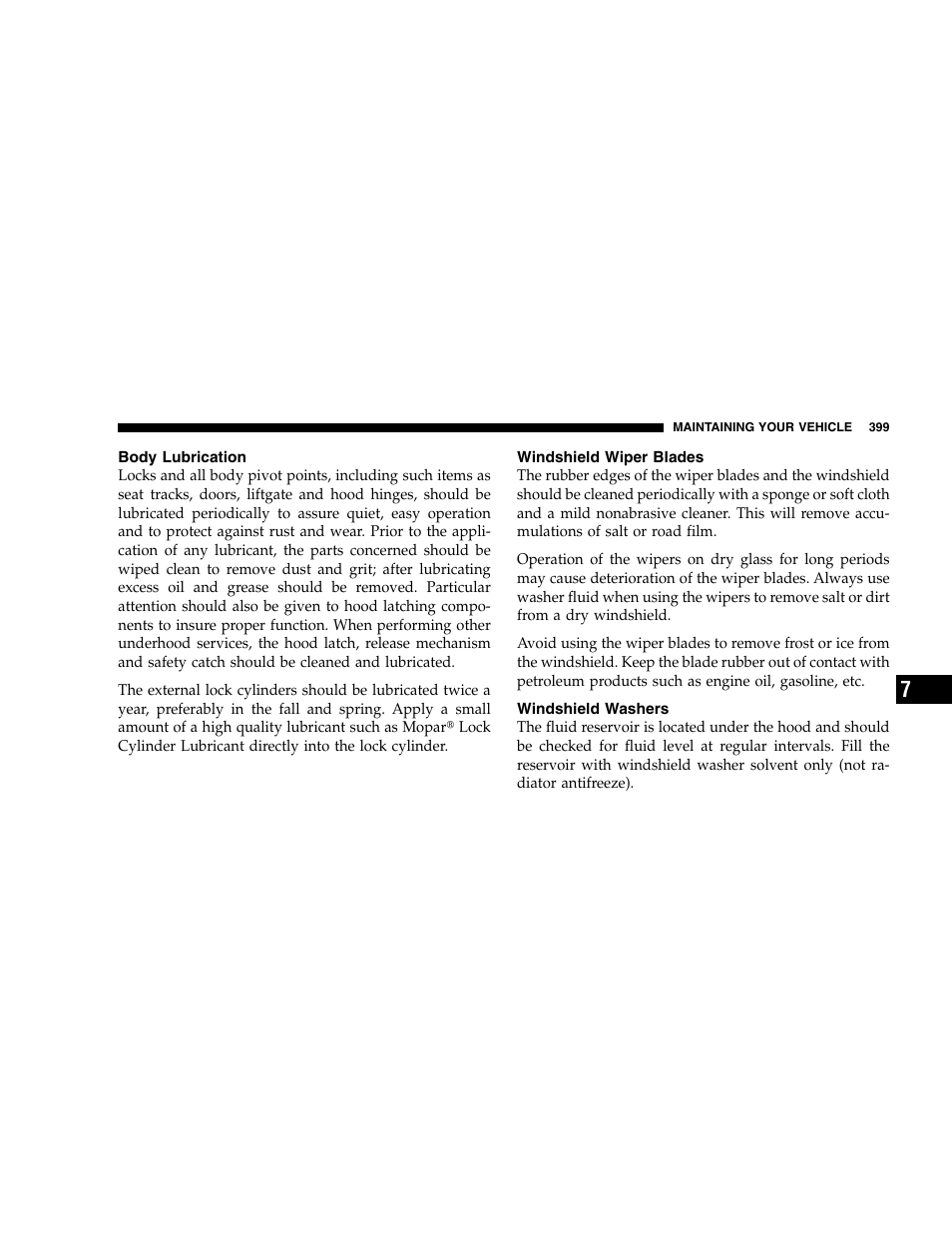 Dodge 2007 Ram 2500 User Manual | Page 399 / 496