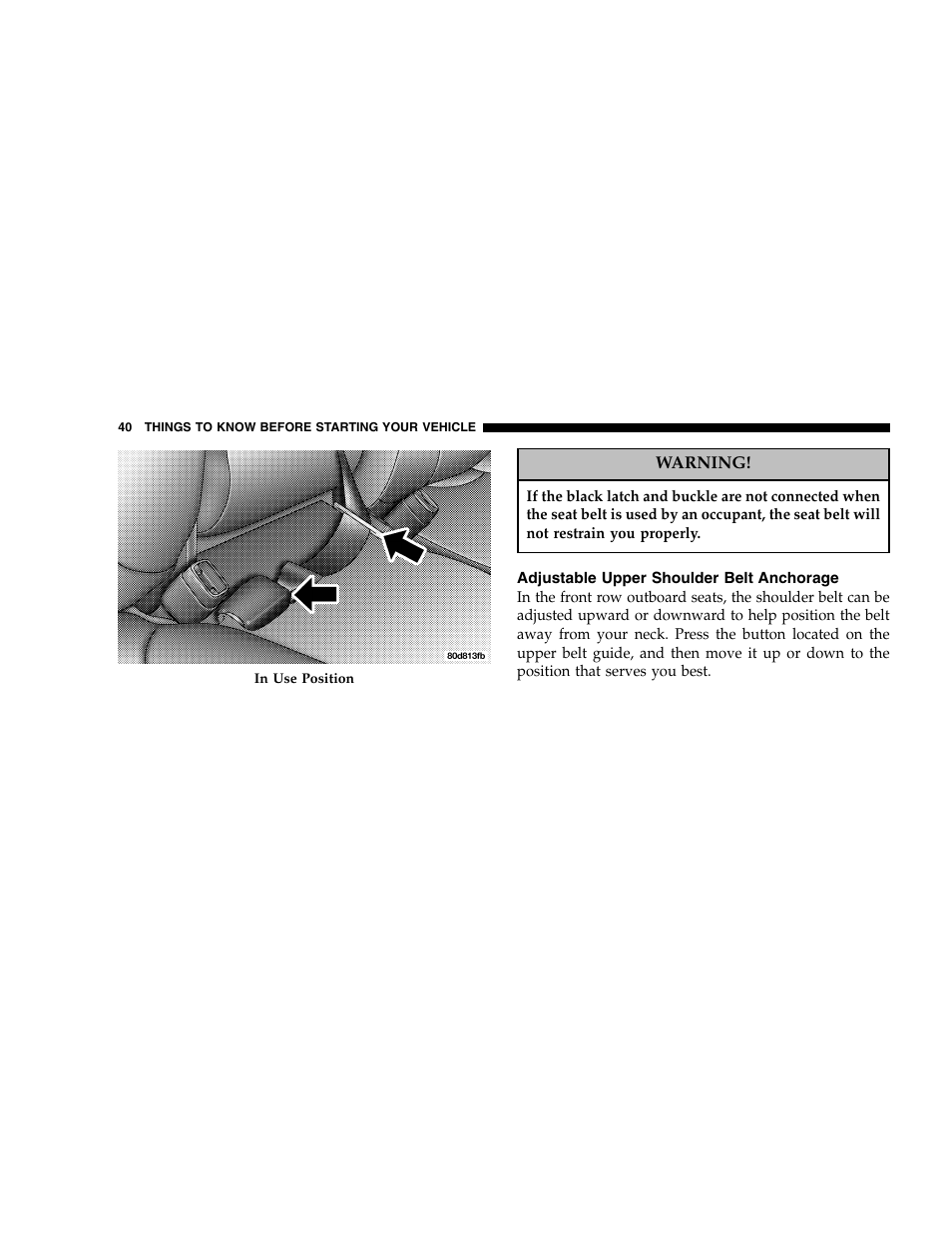 Dodge 2007 Ram 2500 User Manual | Page 40 / 496