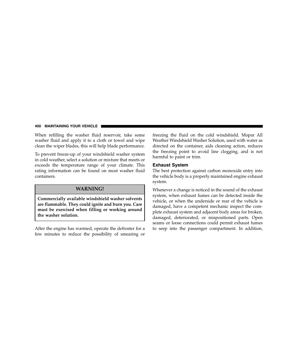 Dodge 2007 Ram 2500 User Manual | Page 400 / 496