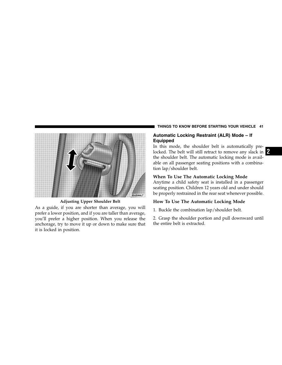 Dodge 2007 Ram 2500 User Manual | Page 41 / 496