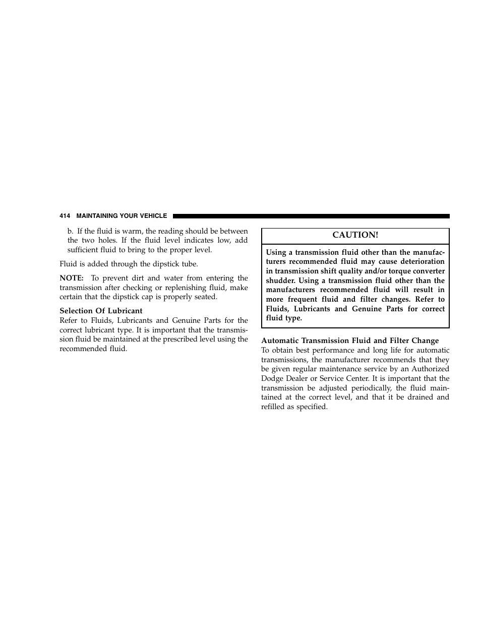 Dodge 2007 Ram 2500 User Manual | Page 414 / 496