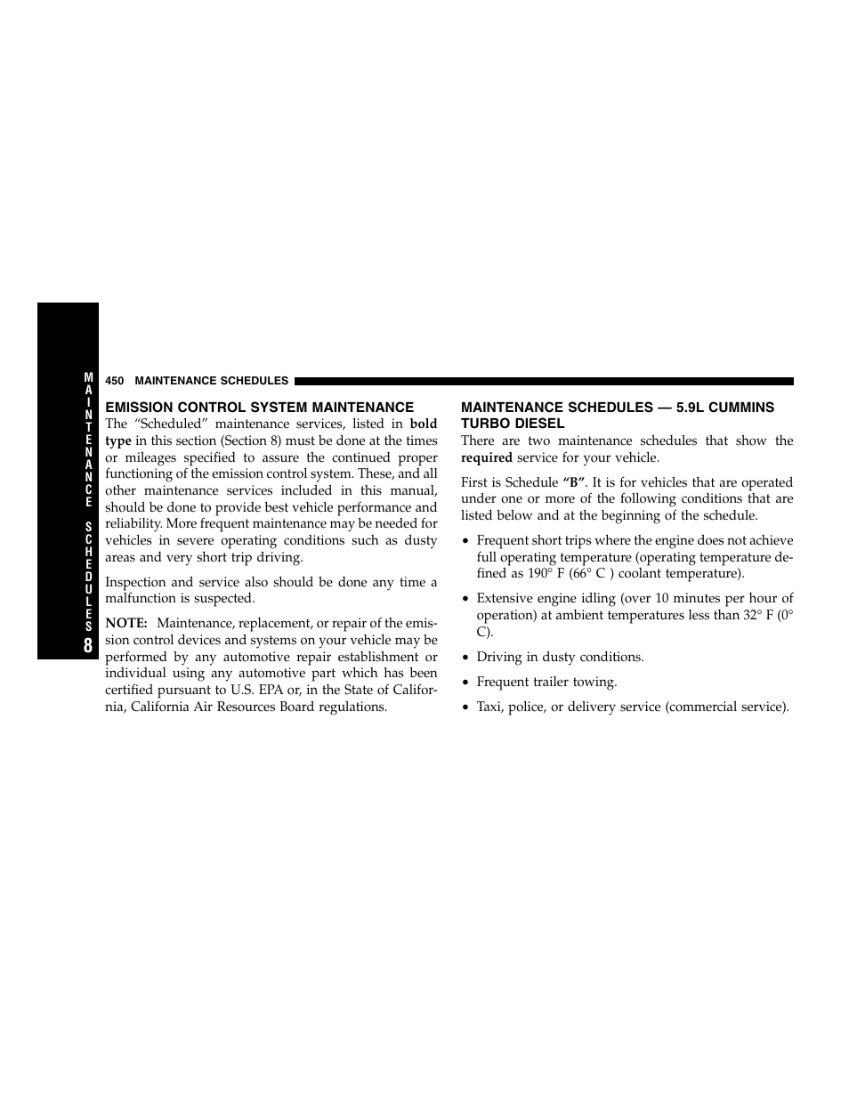 Dodge 2007 Ram 2500 User Manual | Page 450 / 496