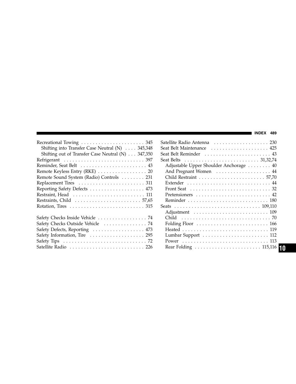 Dodge 2007 Ram 2500 User Manual | Page 489 / 496